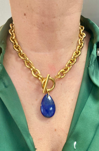 Cloélie Bijoux - Collier FIRMIN Lapis Lazuli